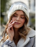 Cream winter hat C12 - Online store - Boutique